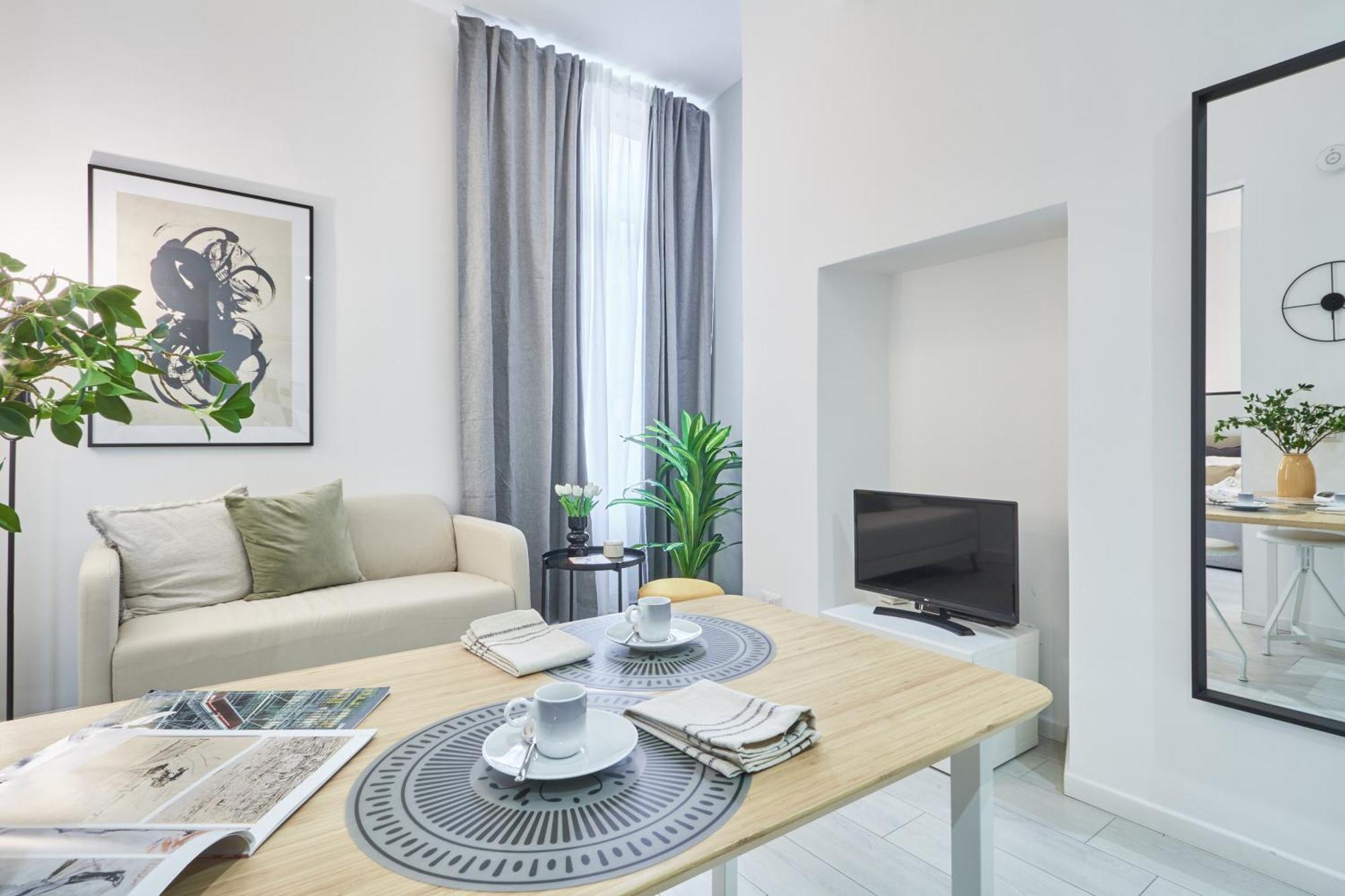 Elegante Appartamento Minimal Dai Tocchi Botanici Milan Extérieur photo