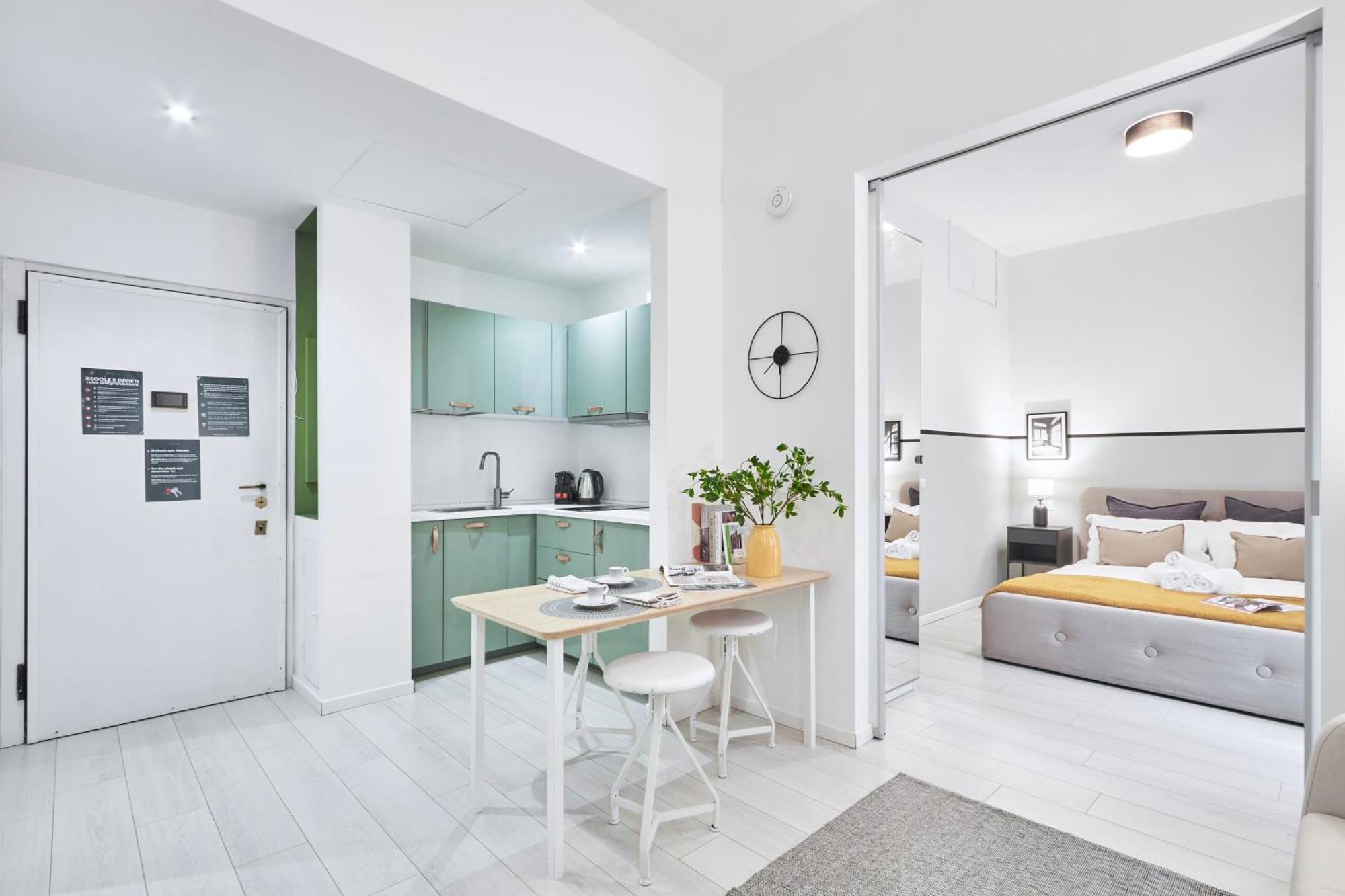 Elegante Appartamento Minimal Dai Tocchi Botanici Milan Extérieur photo